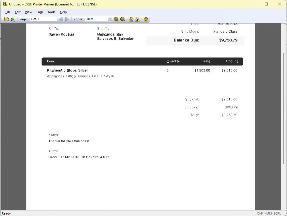 Просмотр страниц документа из файла SPL